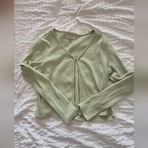 Madewell Ribbed Cardigan